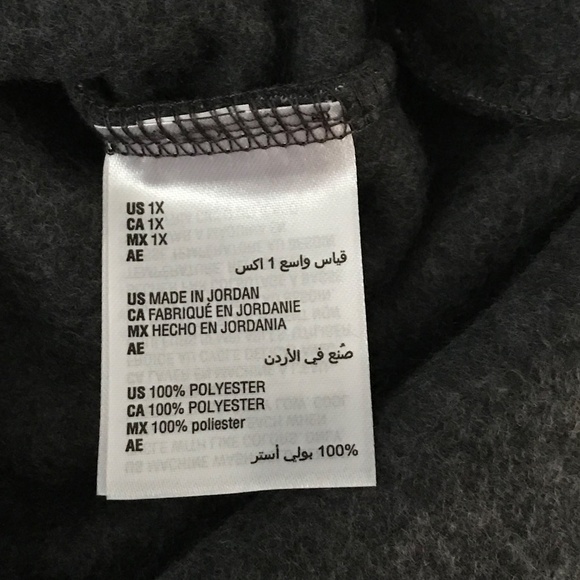 STYLE & CO Fleece Full Zip Front Jacket Coat NWT Gray Women’s Plus Size 1X - Picture 8 of 16